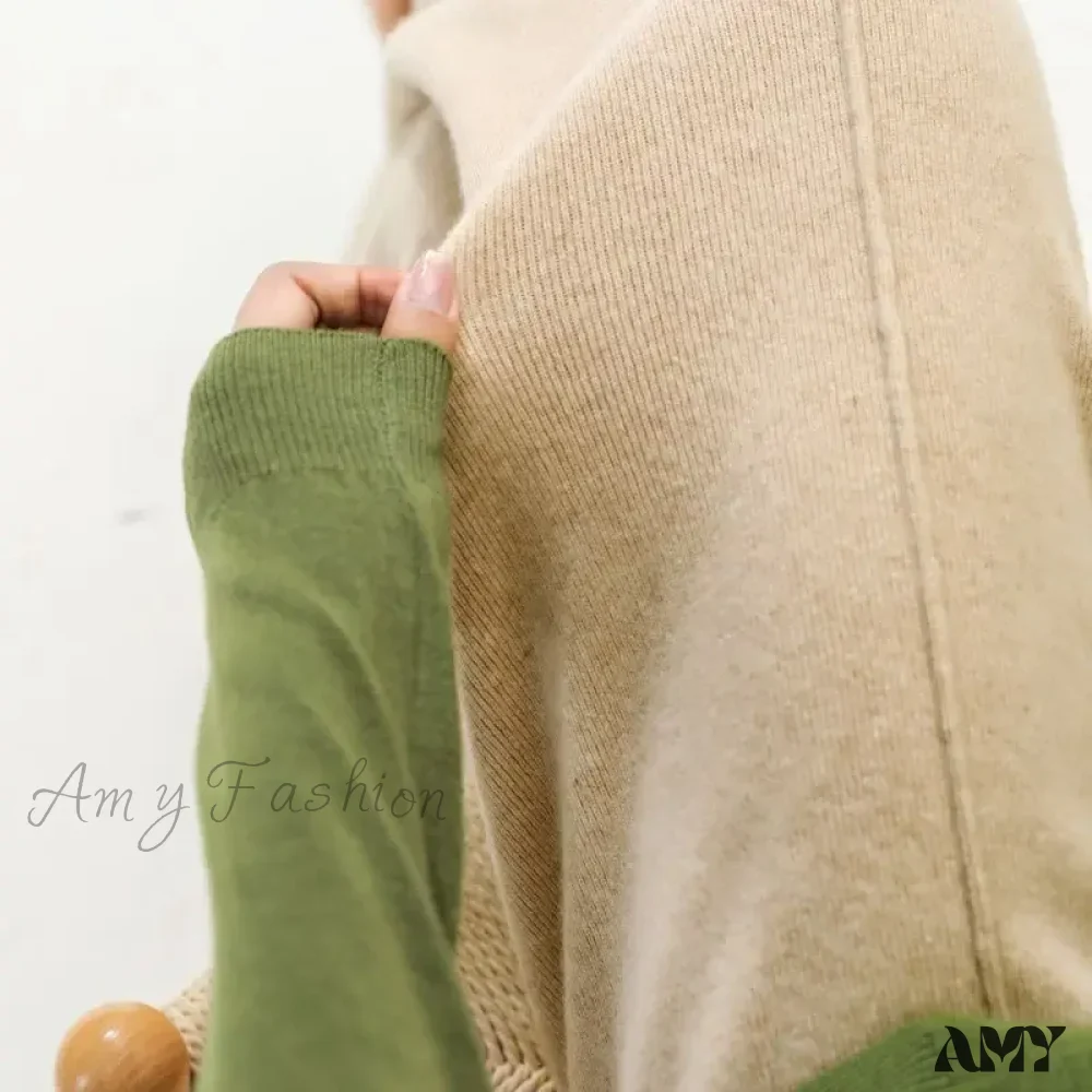 All-Match Solid Wide Leg High Waist Casual Thick Pants - Image 4