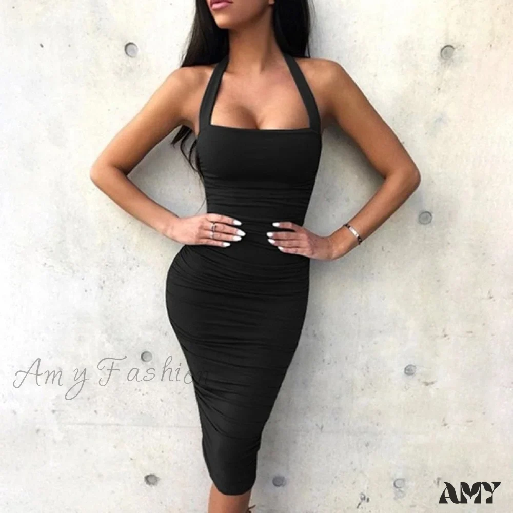 Amy Fashion - One Shoulder Mini Celebrity Party Dress - Image 12