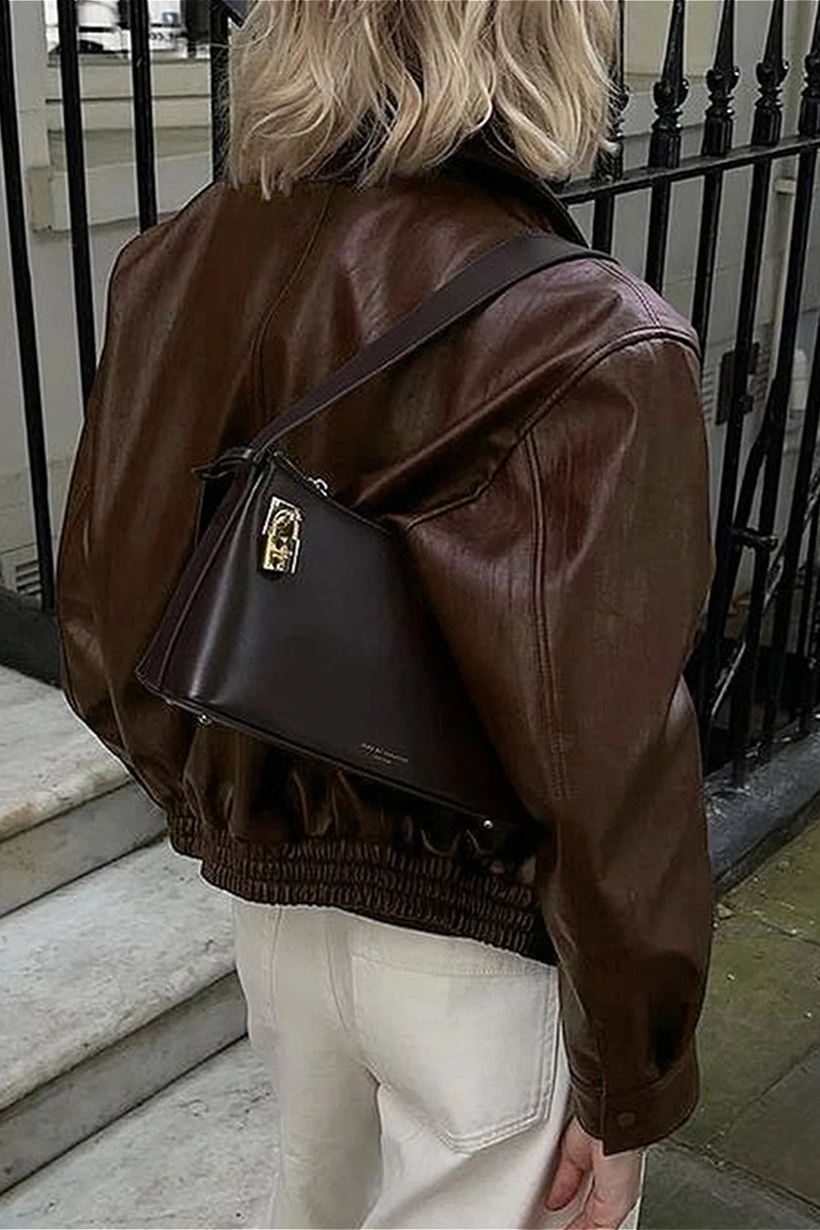 Casual Leather Long-Sleeve Vacation Jacket - Image 3