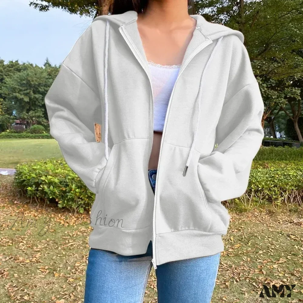 Casual Solid Color Cozy Comfortable Trendy Chic Elegant Hoodies - Image 2