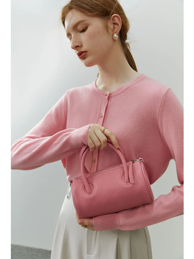 Casual Solid Knit Early Autumn Cardigan - Image 3