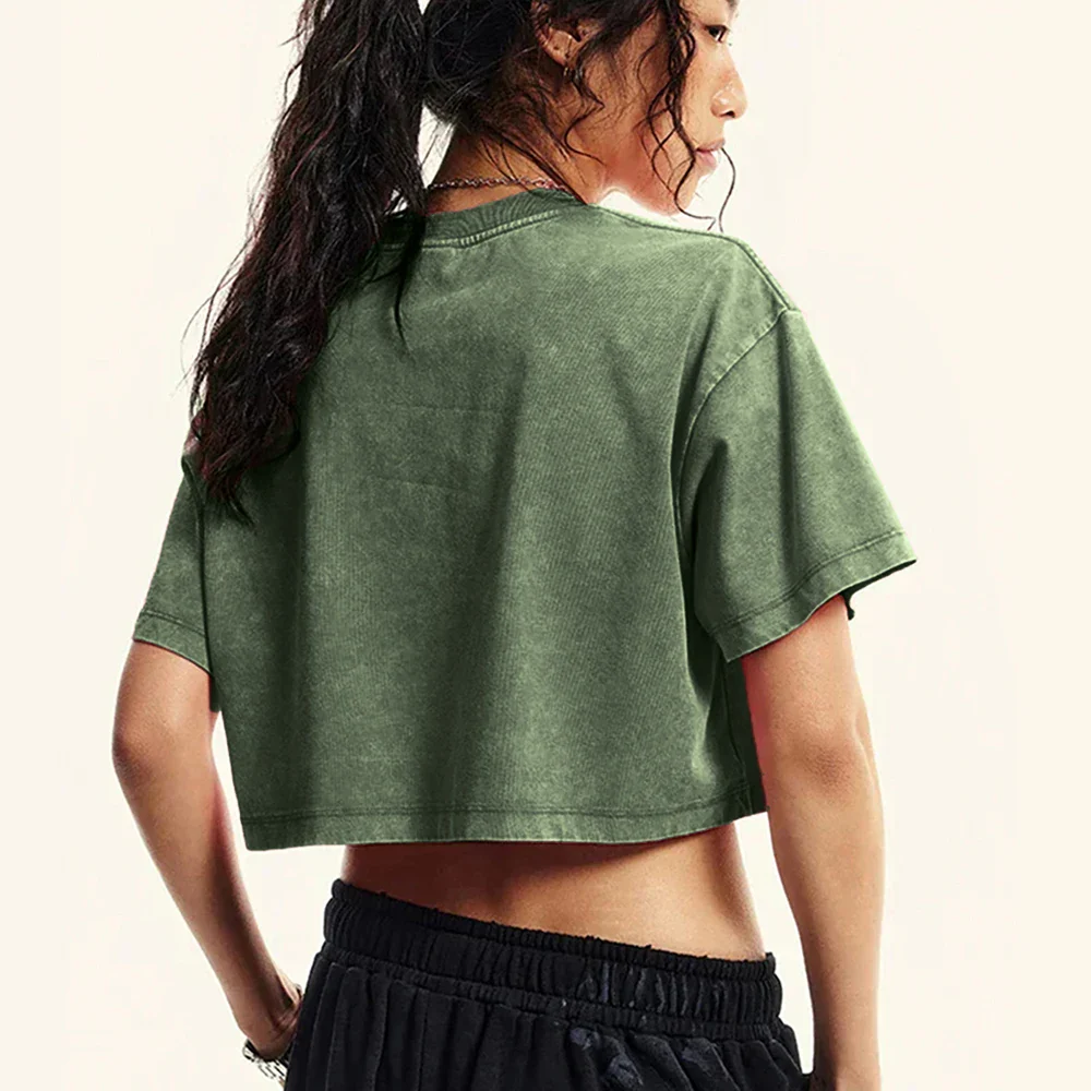 Cherry Cup Washed Slim Fit T-shirt - Image 2