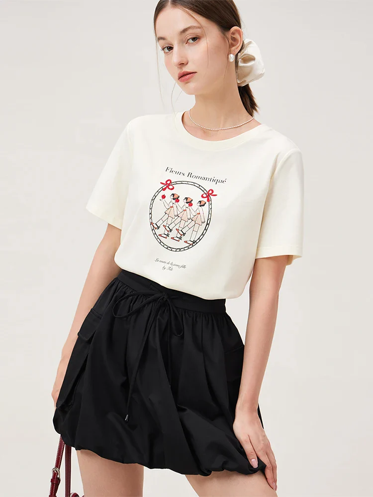Commuting Printed Casual T-shirt - Image 4
