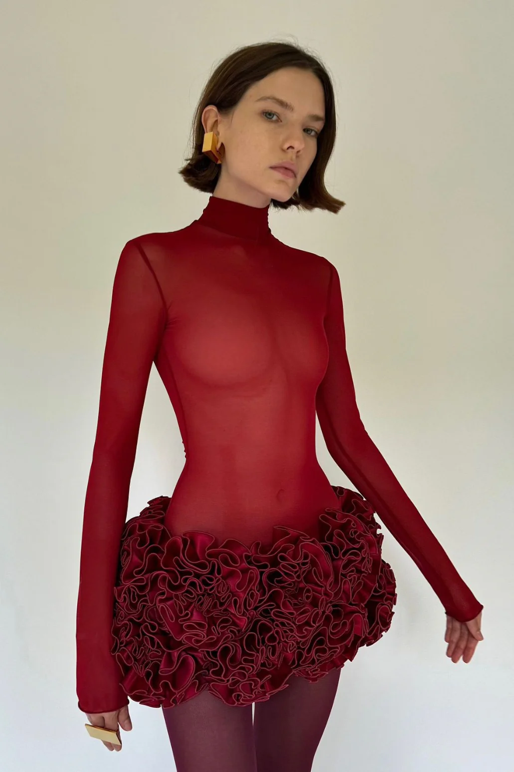 Corset Lace-Up Adjustable Floral Party Dress - Image 5