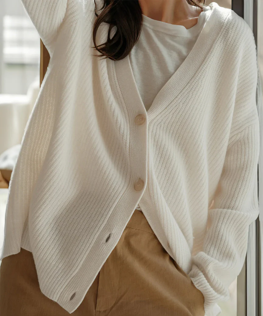 Cashmere Cocoon Cardigan - Image 12