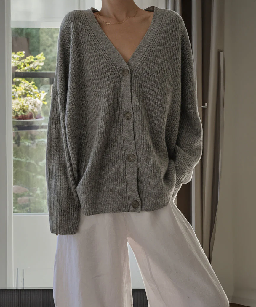 Cashmere Cocoon Cardigan - Image 13