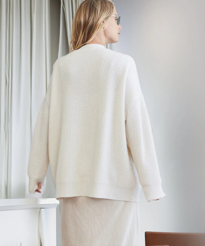Cashmere Cocoon Cardigan - Image 15