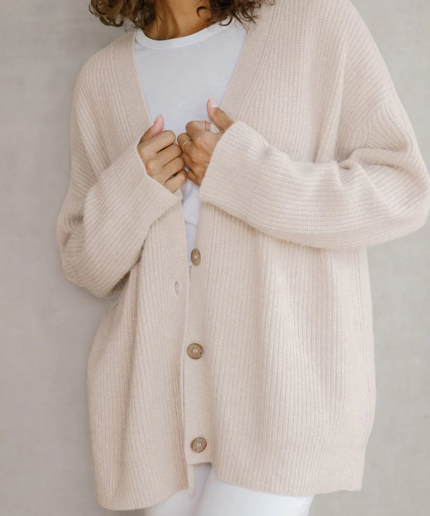 Cashmere Cocoon Cardigan - Image 18