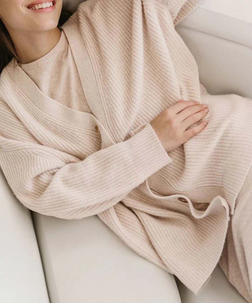 Cashmere Cocoon Cardigan - Image 19