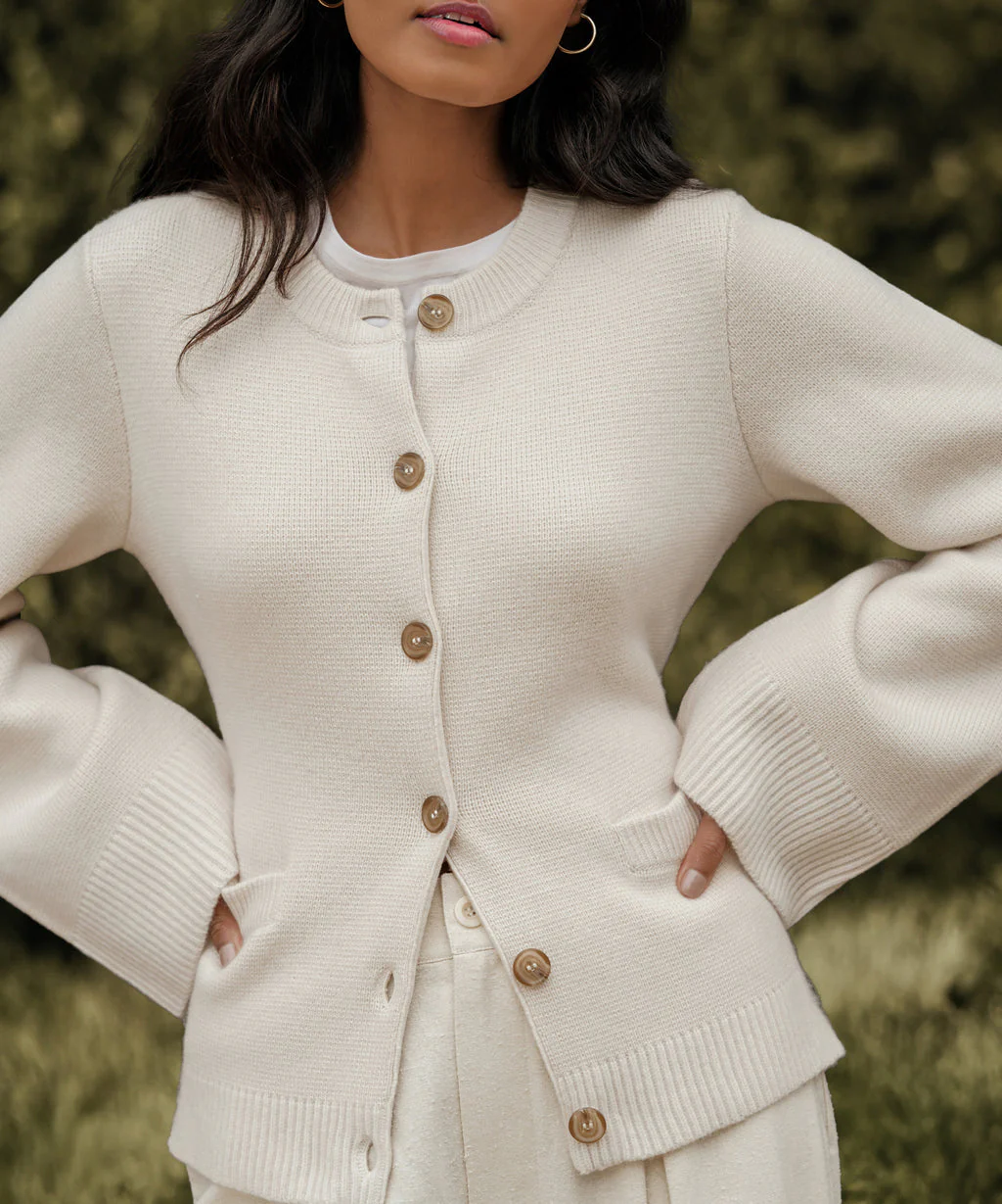 Ultra Soft Button Cardigan - Image 2