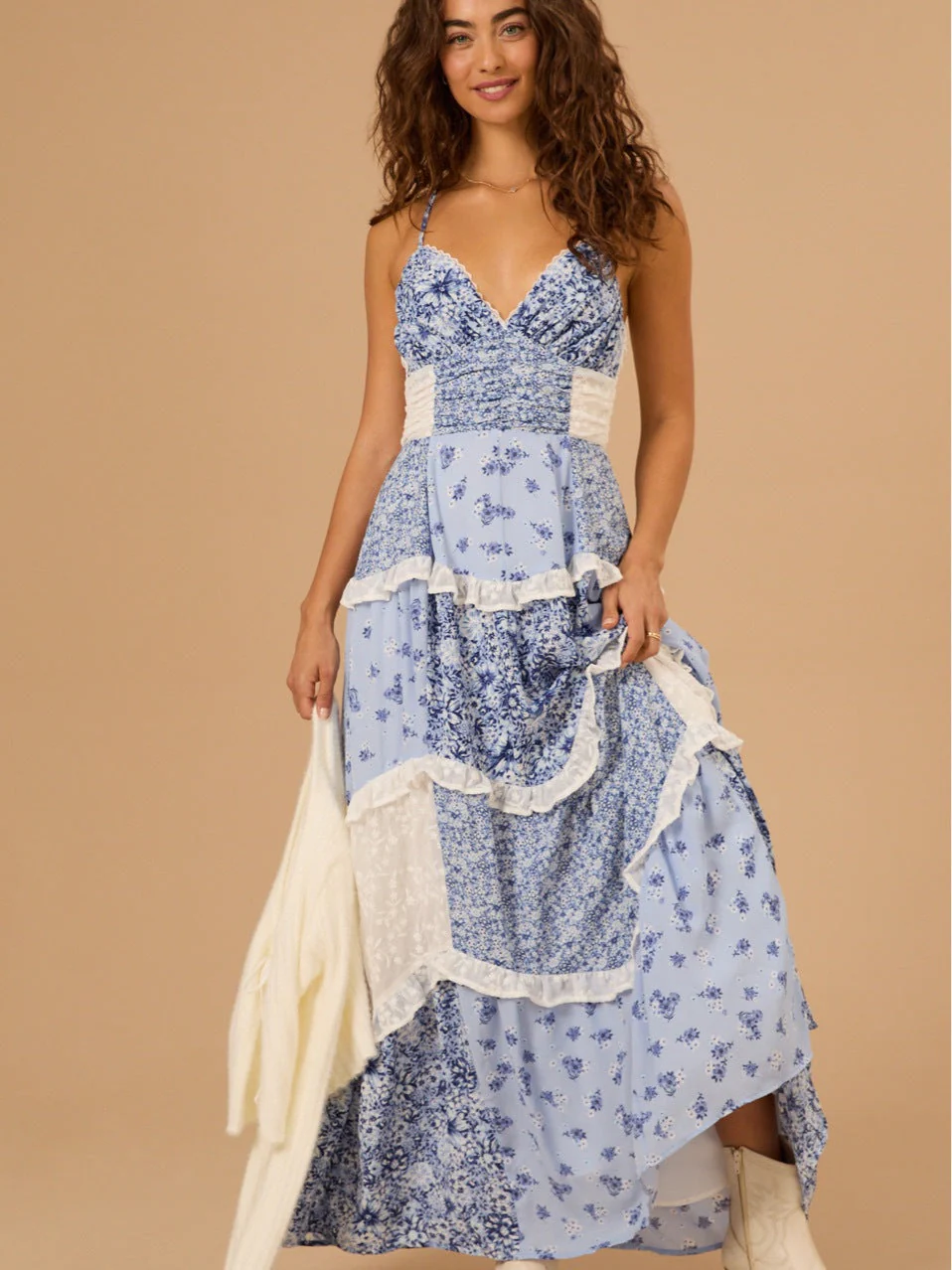 Floral Maxi Dress - Image 2