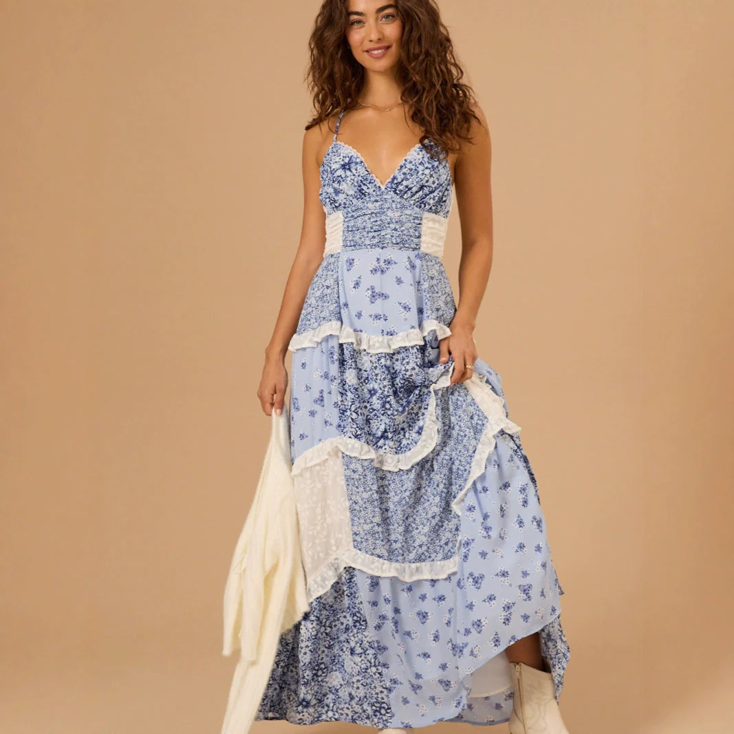 Floral Maxi Dress - Image 3