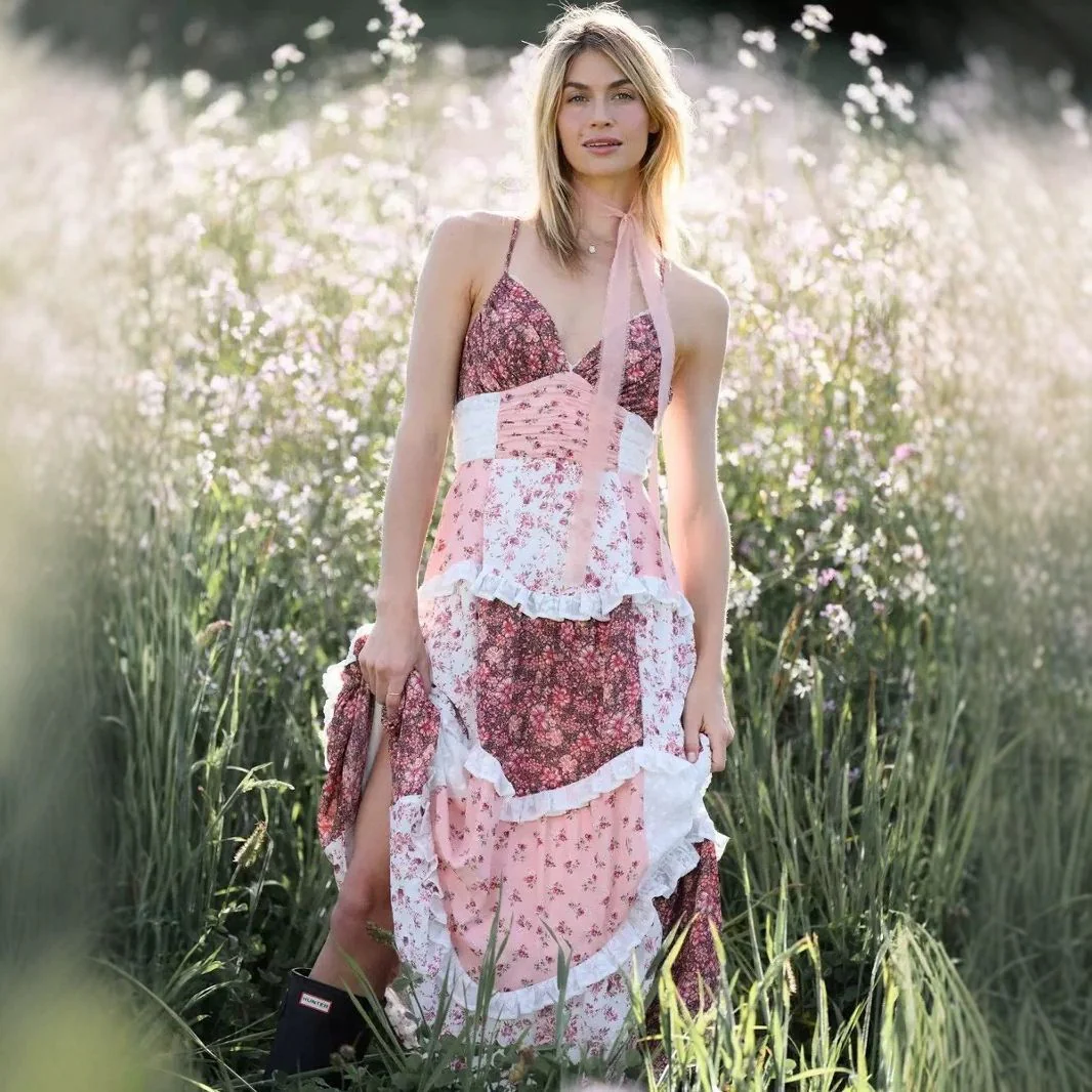 Floral Maxi Dress - Image 7