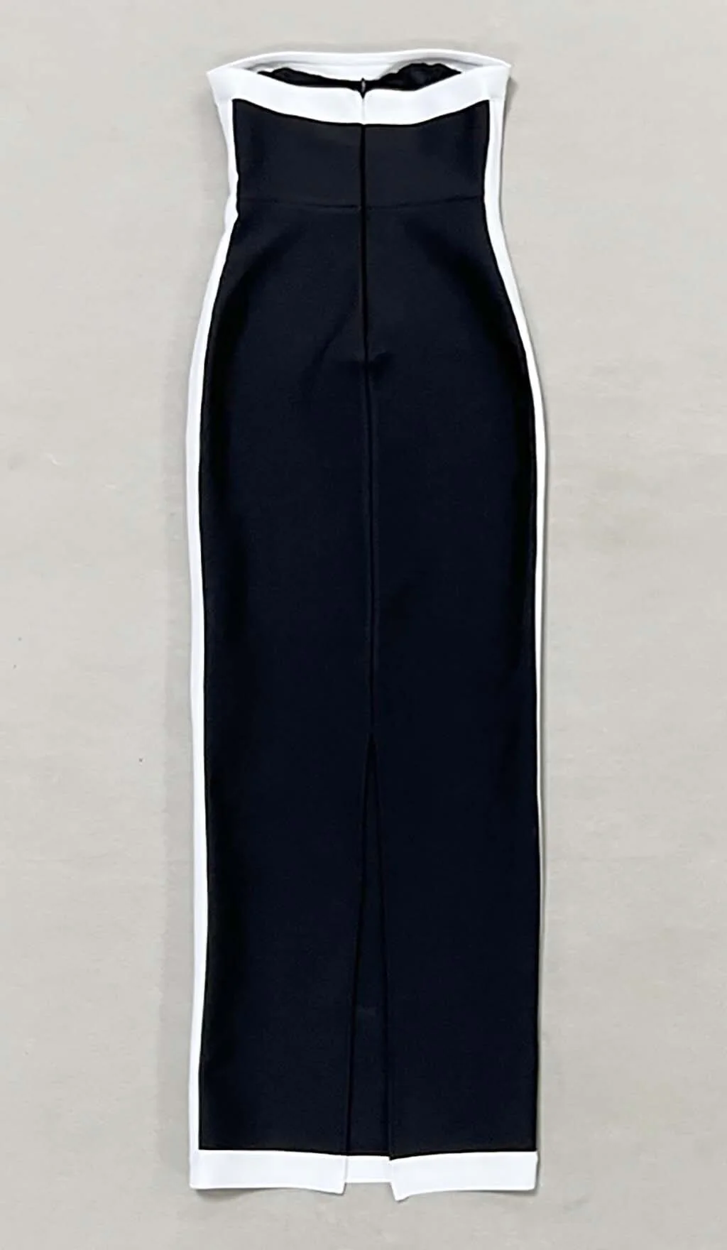 Strapless Slit Maxi Bandage Dress - Image 6