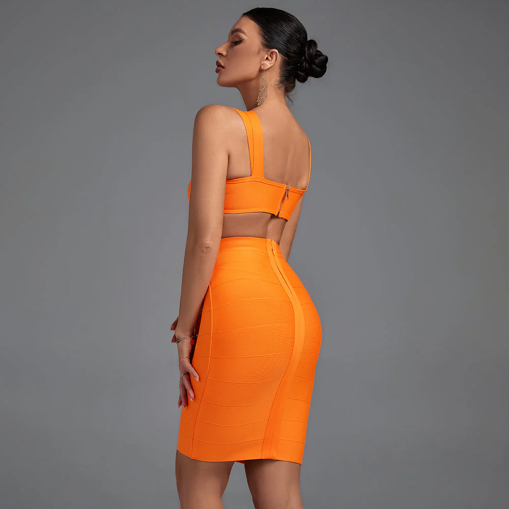 Strappy Sleeveless Midi Backless Bandage Dress - Image 4
