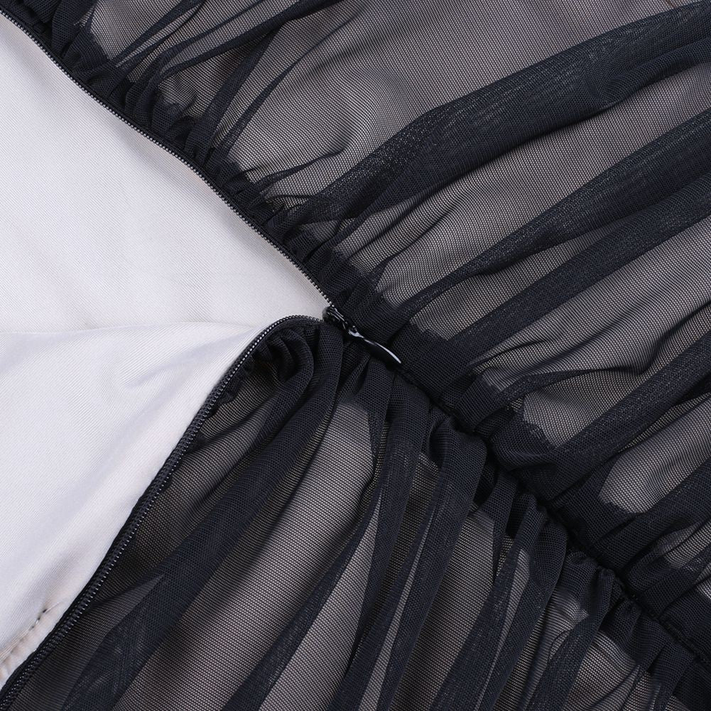 Off Shoulder Long Sleeve Ruched Mini Bodycon Dress FSP19054 - Image 8