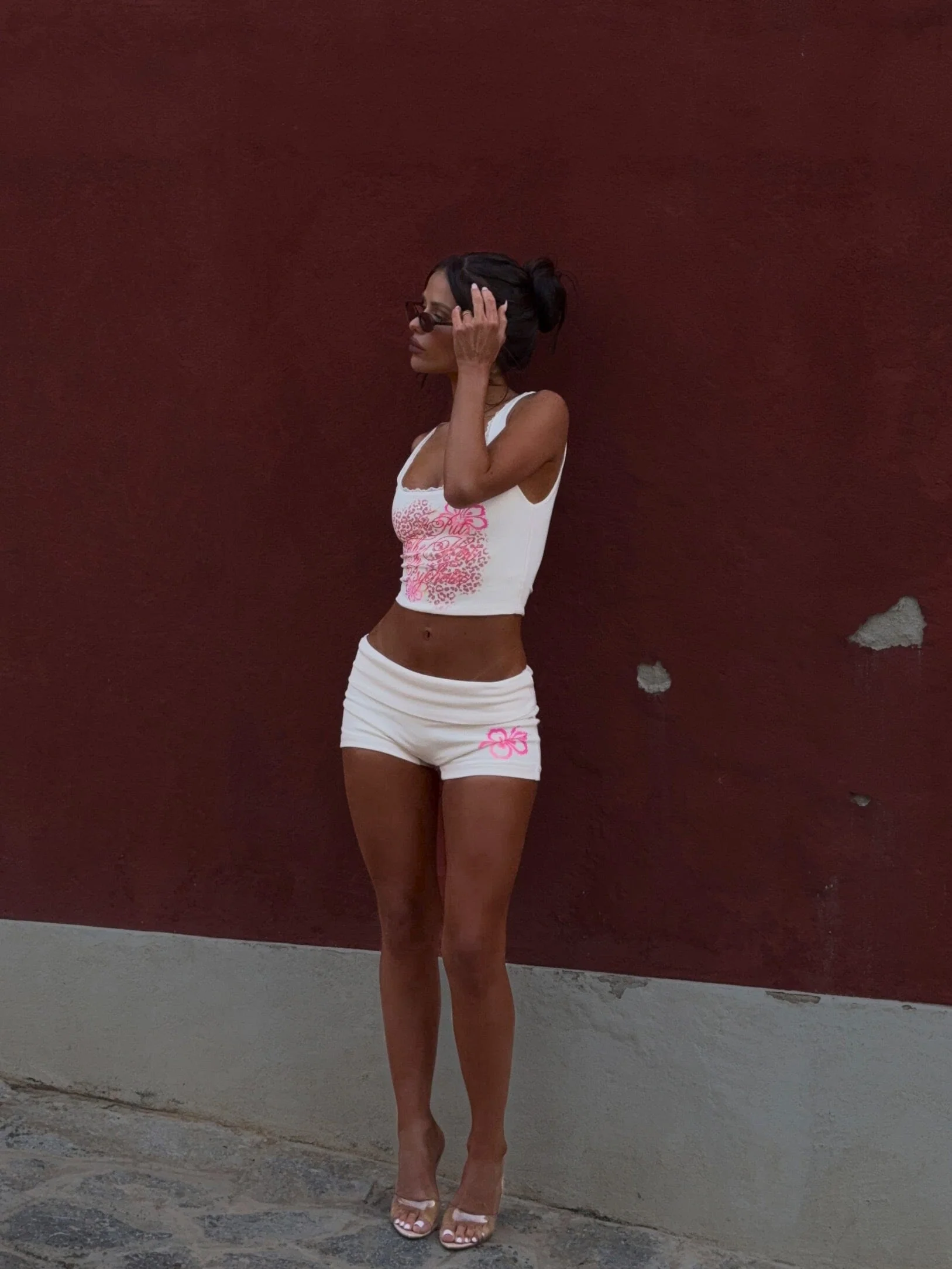TONII SHORT YELLOW/PINK - Image 4