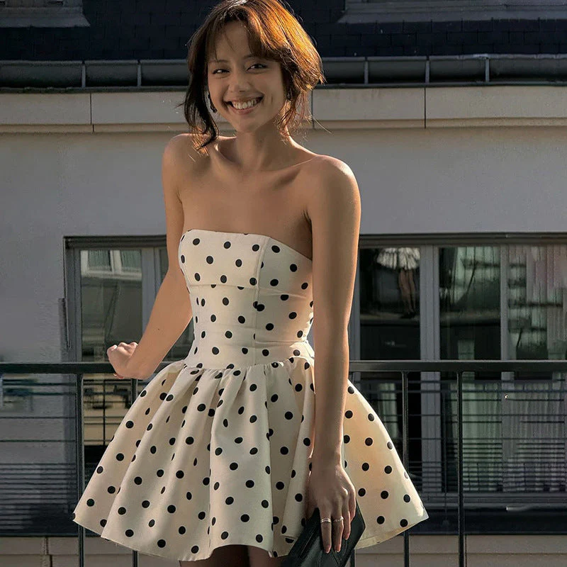 Polka Dot Romance Dress - Image 2