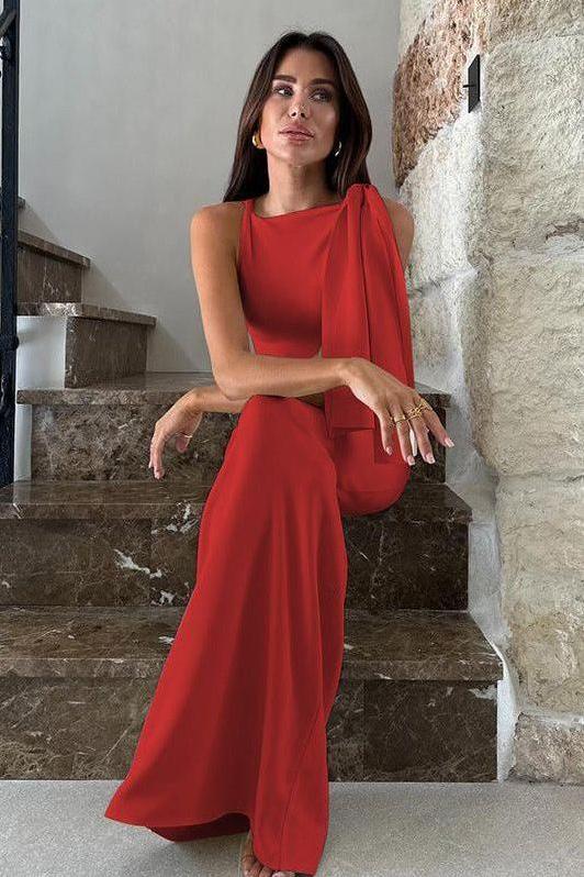 One-shoulder streamer dress - Image 7