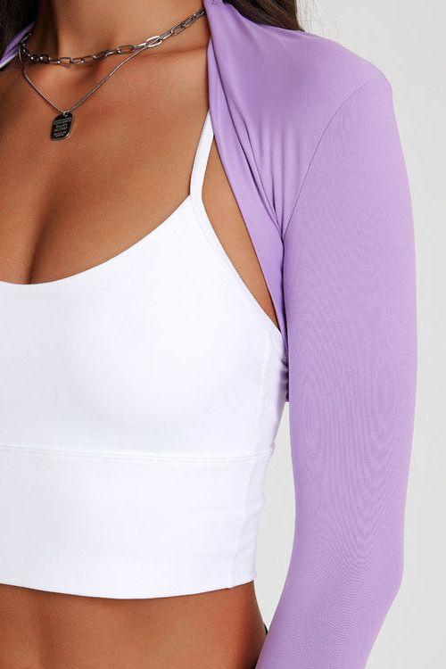 Long-sleeved yoga dance waistcoat - Image 6