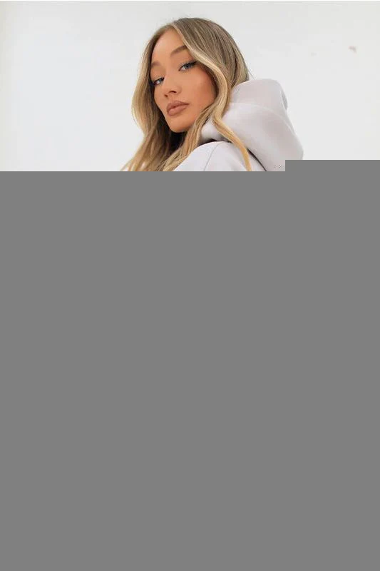 Loose Fit Hoodie with Big Thick Letters - Image 10