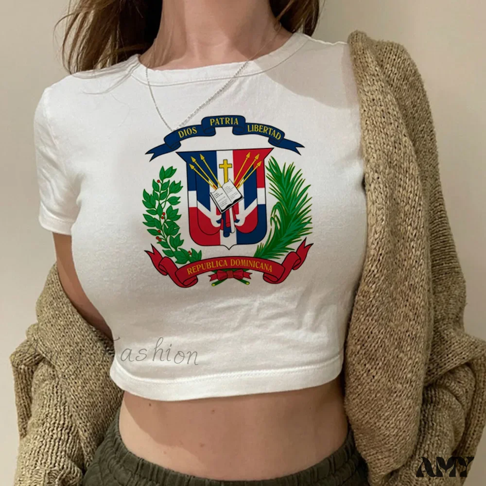 Sexy Women Cyber Fairycore Girl Short Sleeve Crop Top - Image 3