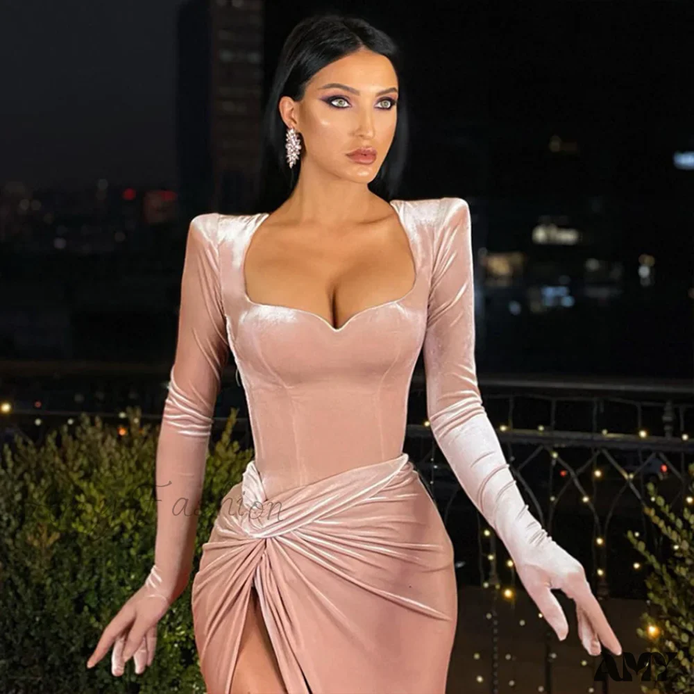 Amy Fashion - Elegant Bodycon Long Dress - Image 13