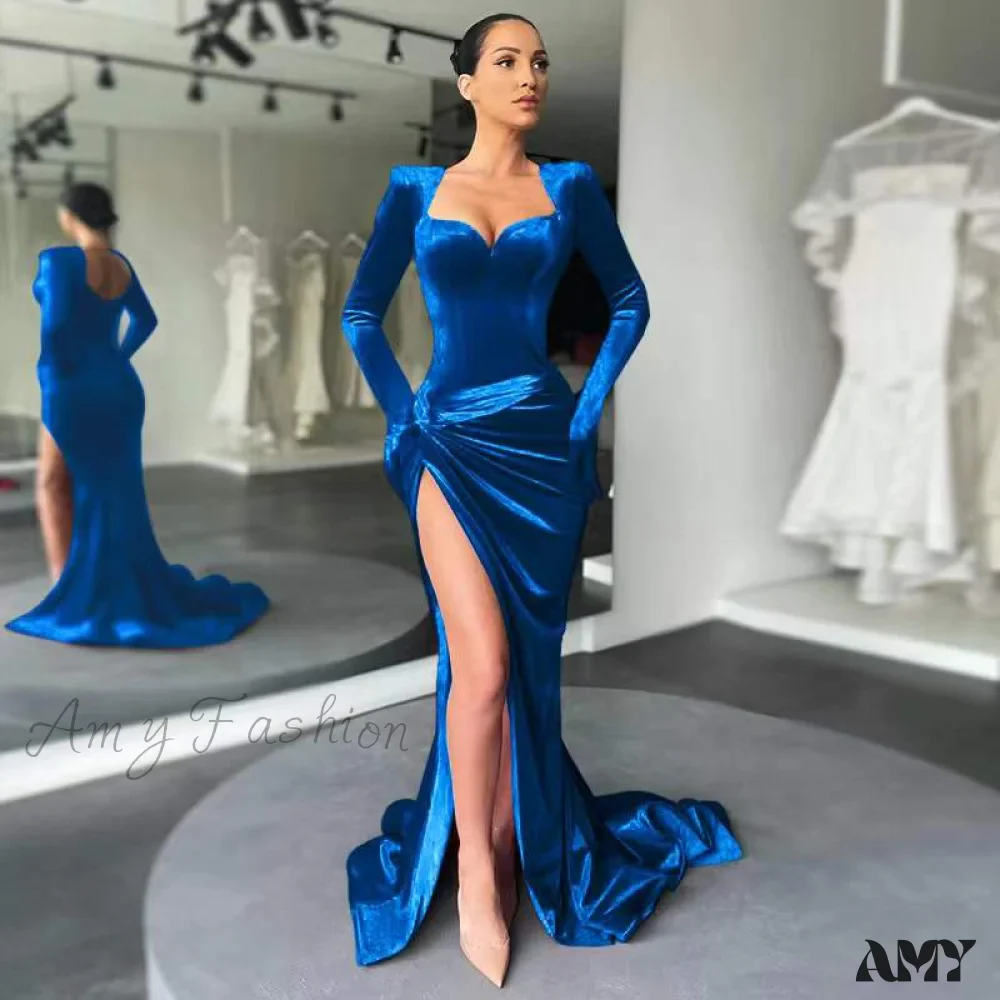 Amy Fashion - Elegant Bodycon Long Dress - Image 7