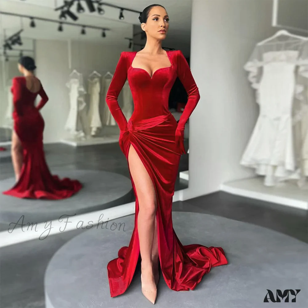 Amy Fashion - Elegant Bodycon Long Dress - Image 8