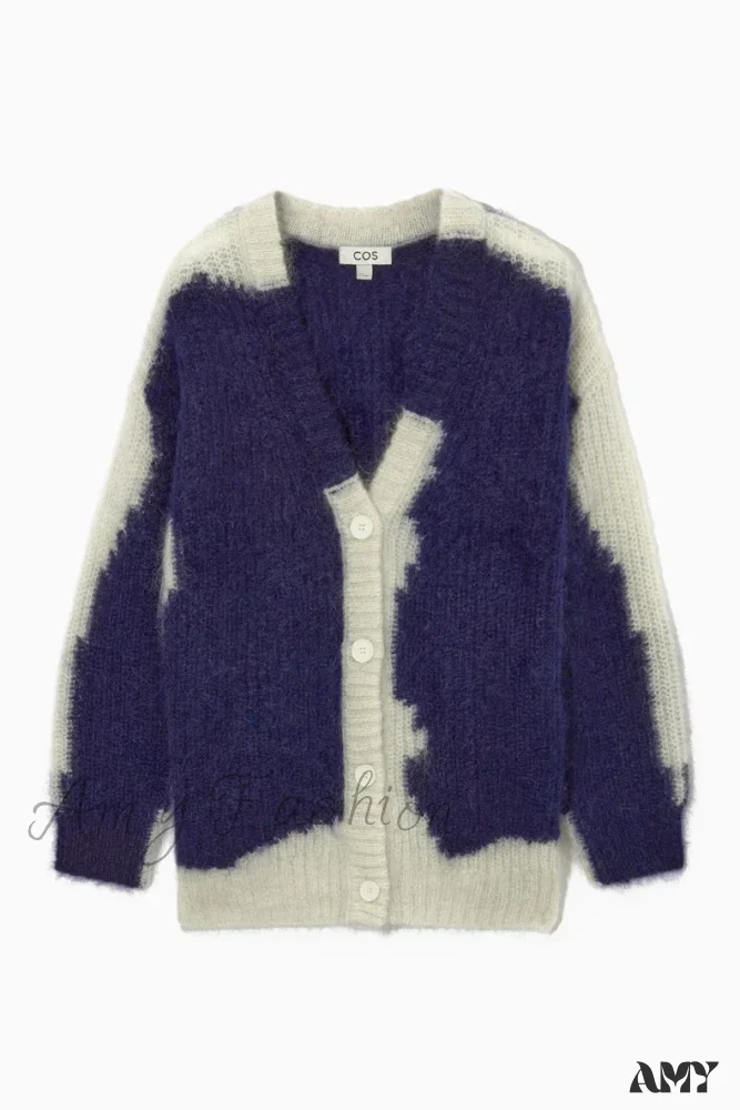 Ethereal New Casual Half-front Fleece Blend Long Sweater - Image 4