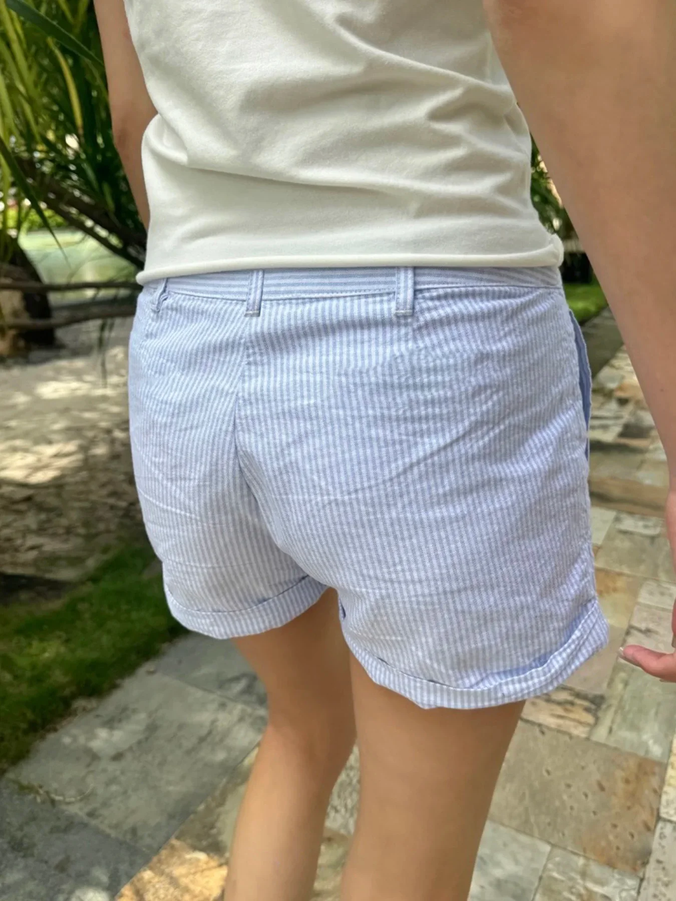 Fruit Print Knit Waist Short - Image 3