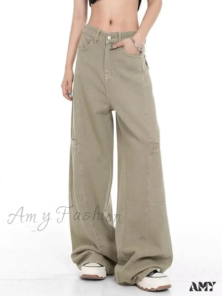 Amy Fashion - Genuine Fashionable Relaxed Slim Versatile Spring And Autumn Women's Jean