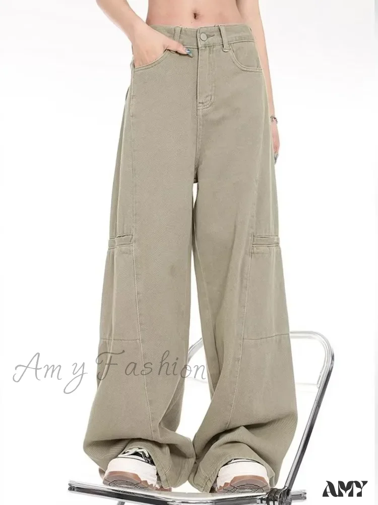 Amy Fashion - Genuine Fashionable Relaxed Slim Versatile Spring And Autumn Women's Jean - Image 3
