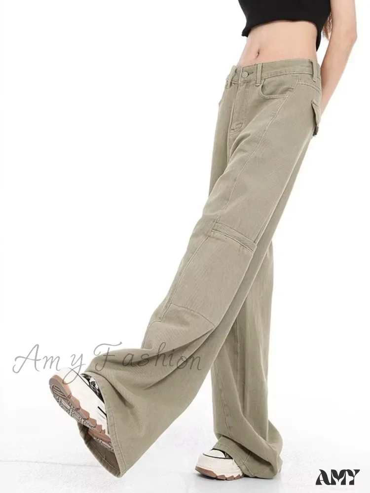 Amy Fashion - Genuine Fashionable Relaxed Slim Versatile Spring And Autumn Women's Jean - Image 4