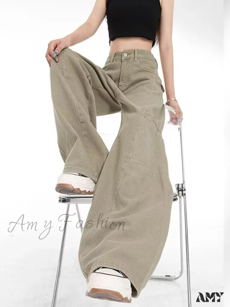 Amy Fashion - Genuine Fashionable Relaxed Slim Versatile Spring And Autumn Women's Jean - Image 5