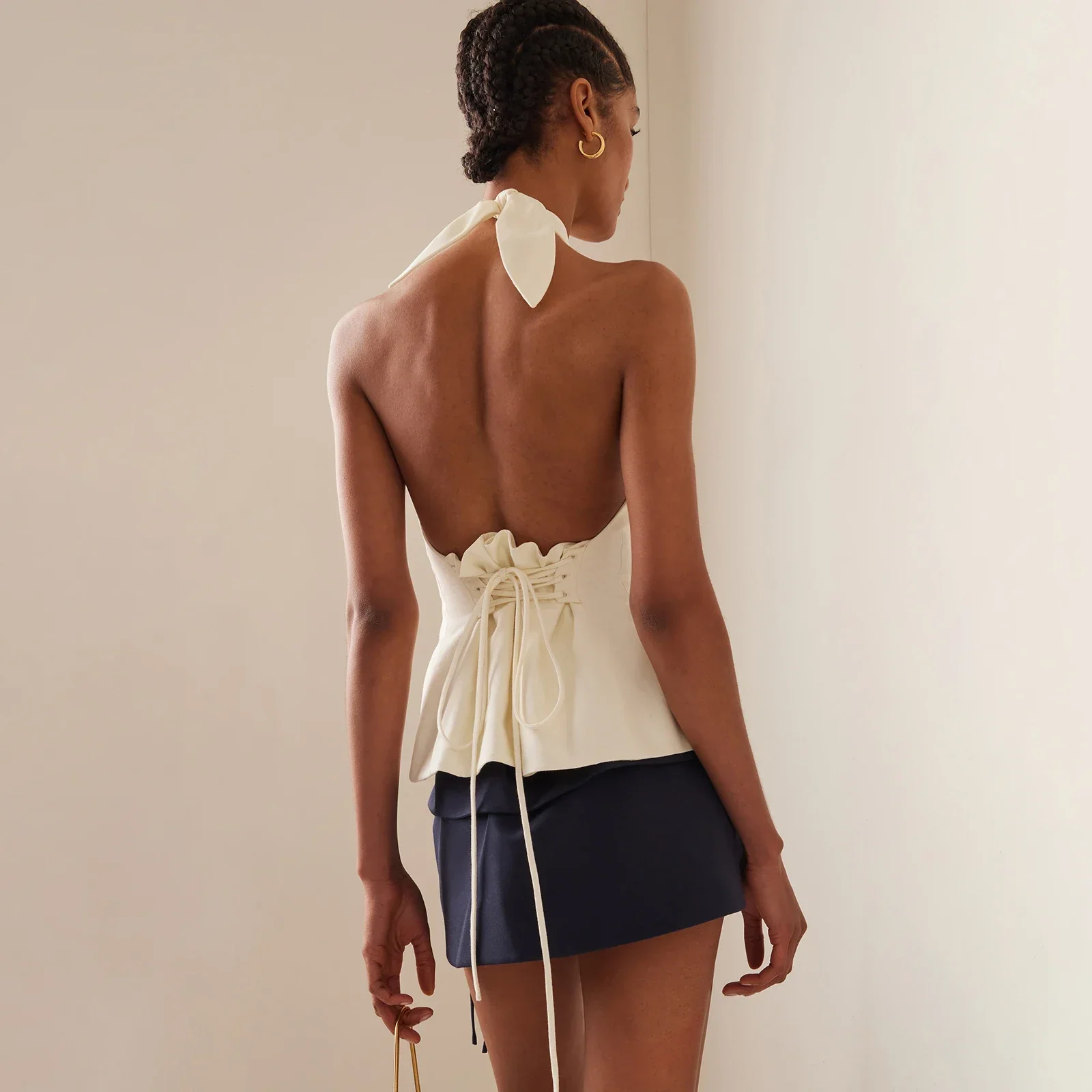 Gothic Letter Knit Top - Image 3