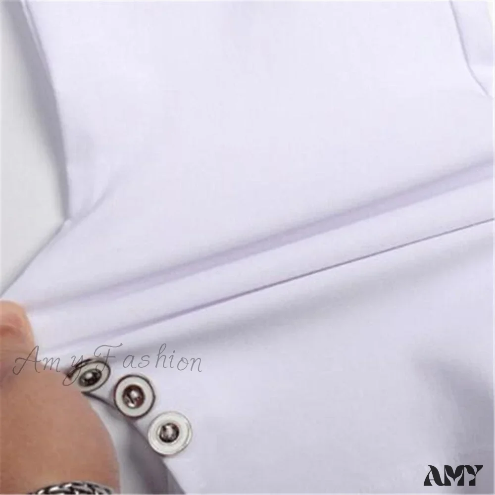 Amy Fashion - High Waist Elastic Elasticity Breeches Pantalons - Image 4