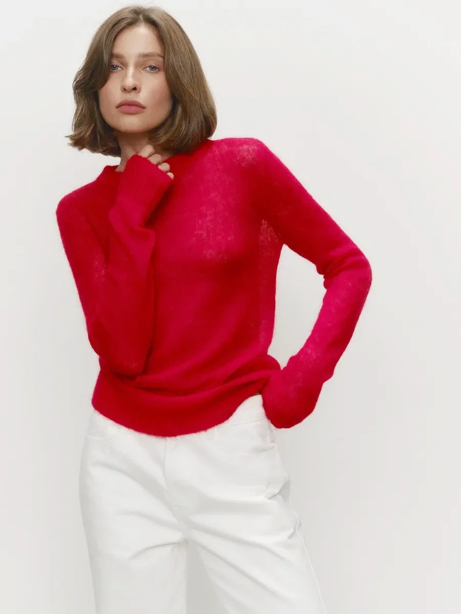 Letter Bodycon Knit Top - Image 12