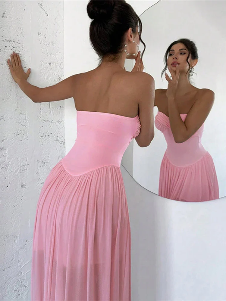 Ribbed Button Knit Bodycon Maxi Dress - Image 5