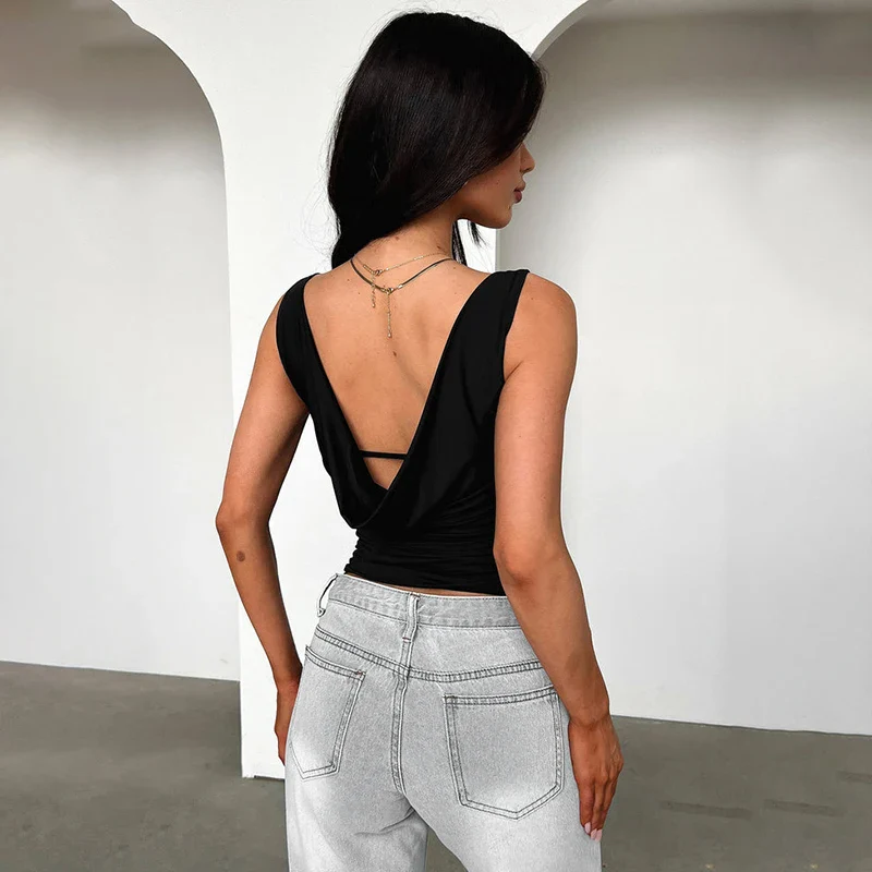 Ribbed OK Gesture Knit Top - Image 2