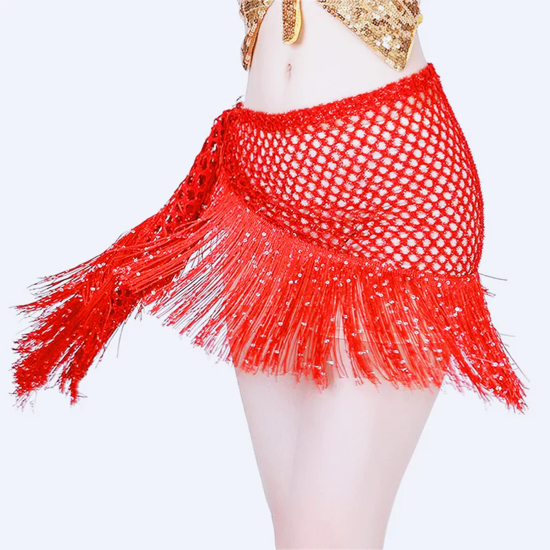 Sequined Adjustable Waist Mini Skirt - Image 4