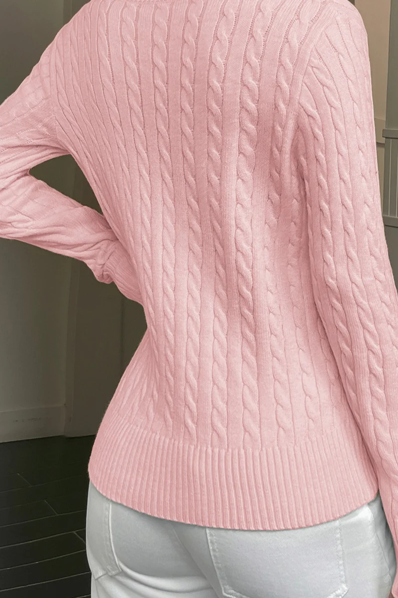 Sexy Knit Long Sleeve Slim Base Layer - Image 6