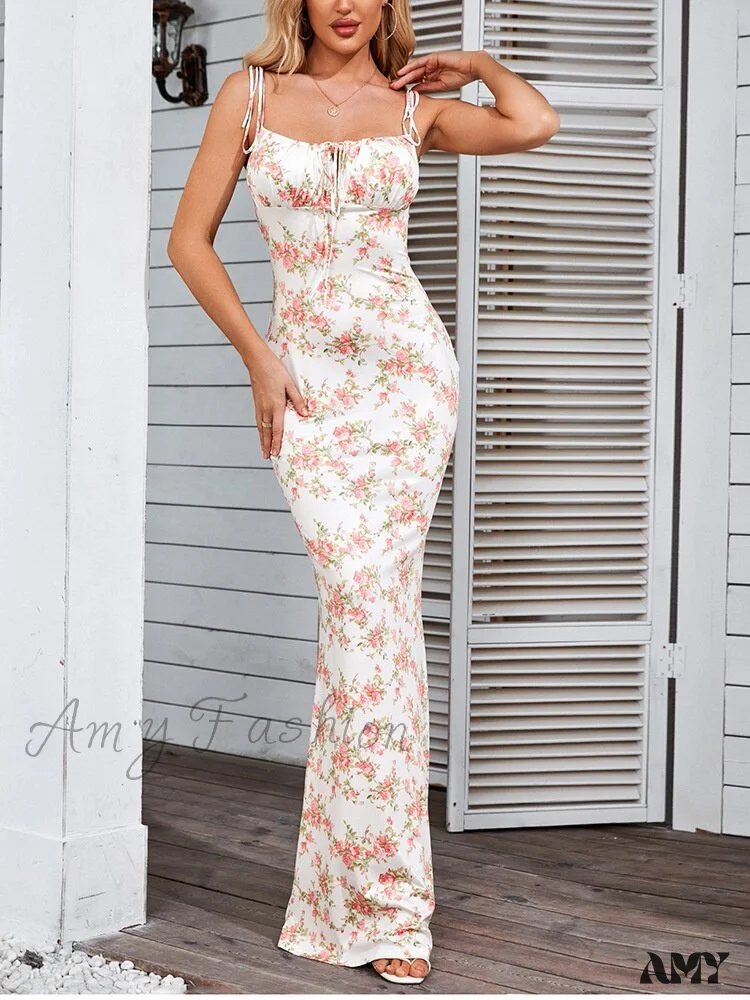 Amy Fashion - Sexy V-Neck Long Maxi Dress - Image 10