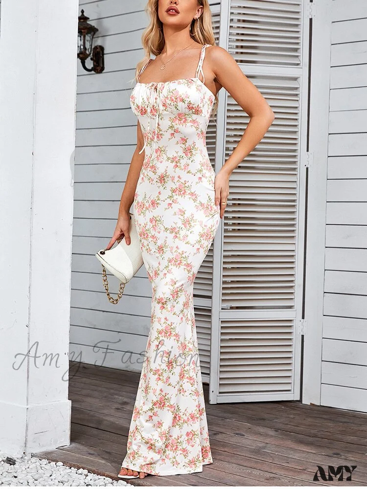 Amy Fashion - Sexy V-Neck Long Maxi Dress - Image 12