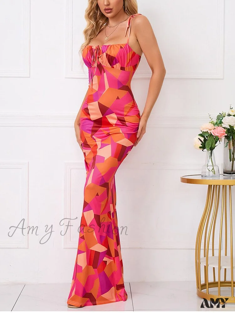 Amy Fashion - Sexy V-Neck Long Maxi Dress - Image 16