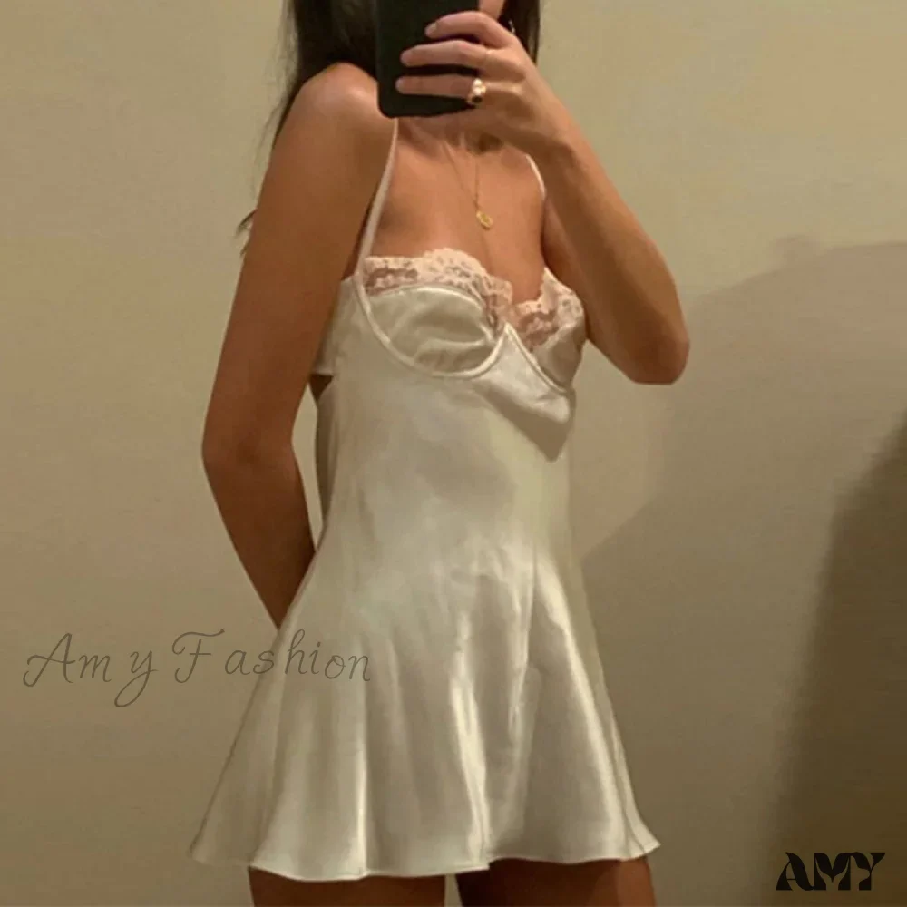 Amy Fashion - Sleeveless Backless Party Dresses - Image 10