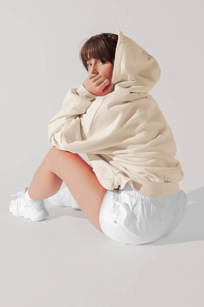 Solid Casual Long-Sleeve Zip Hoodie - Image 10