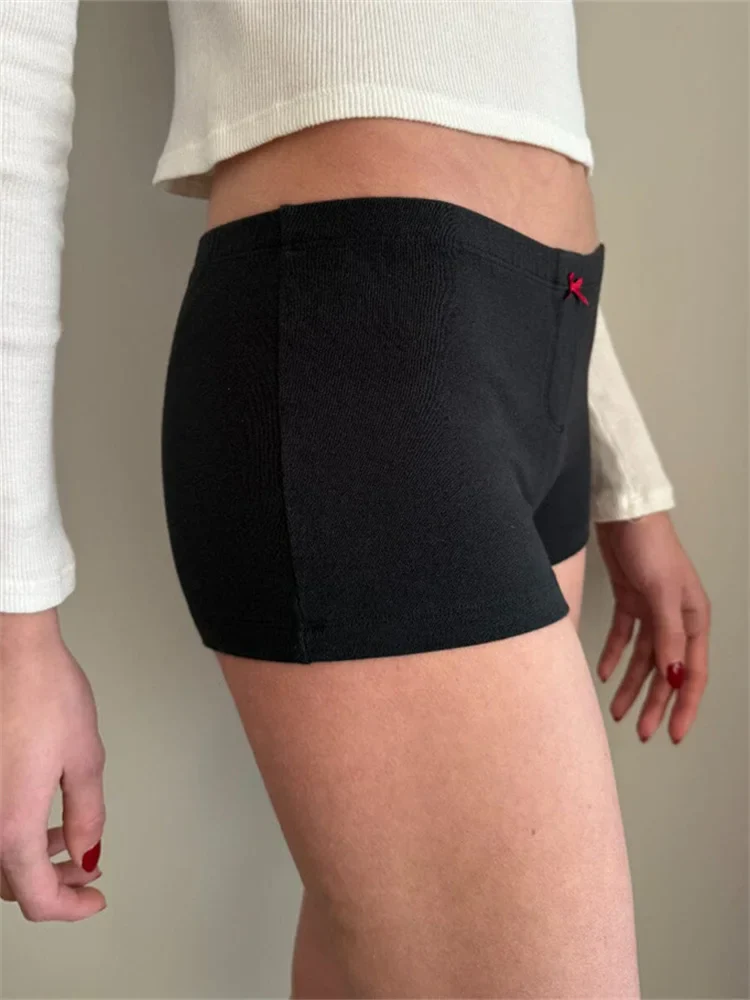 Star Print Knee Denim Short - Image 2