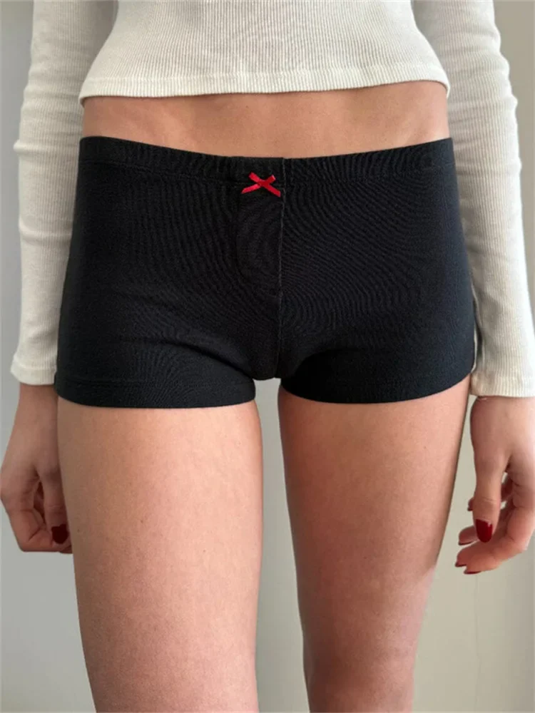 Star Print Knee Denim Short - Image 4