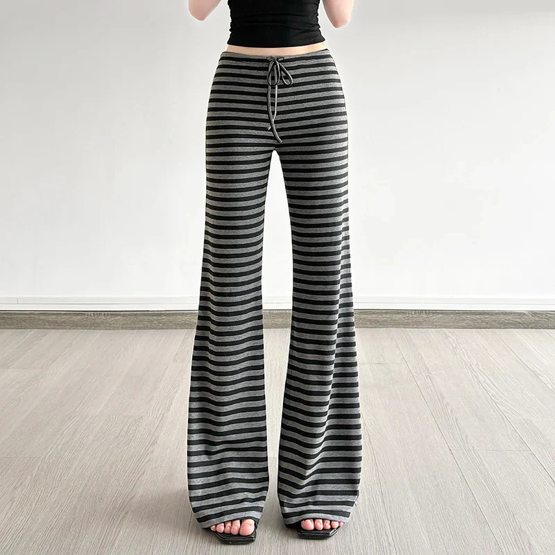 Striped Homewear Bootcut Pant